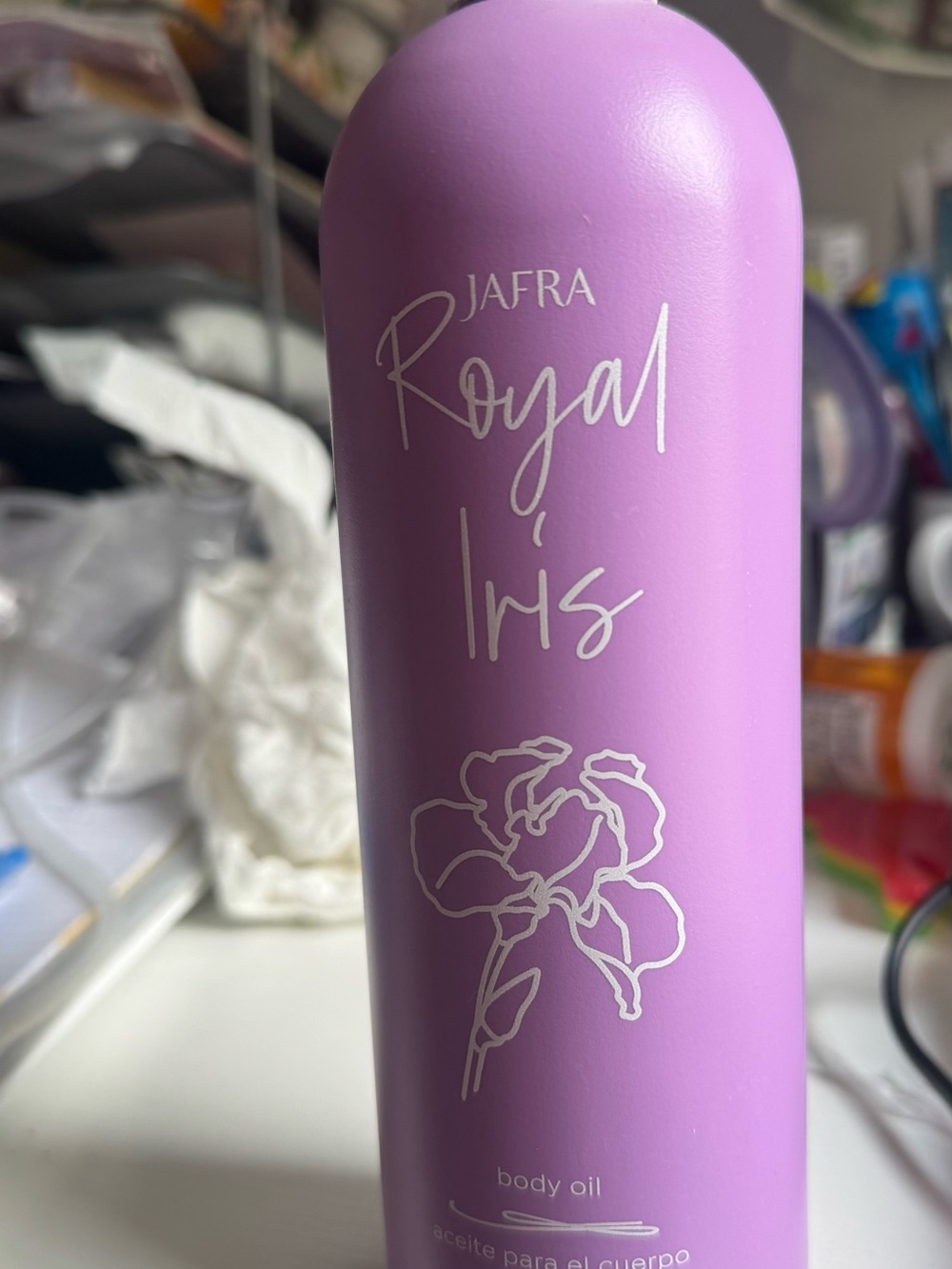 Body oil bottle